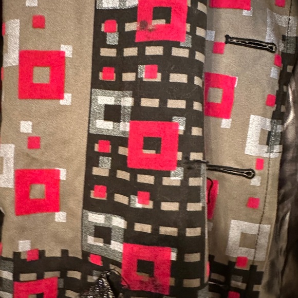 Custo Barcelona mixed media Geometric Trench - Picture 4 of 7